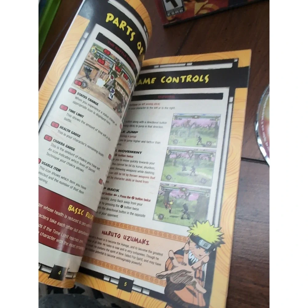 Naruto Ultimate Ninja 2 PlayStation 2 Video Game Multiplayer No Manual‎